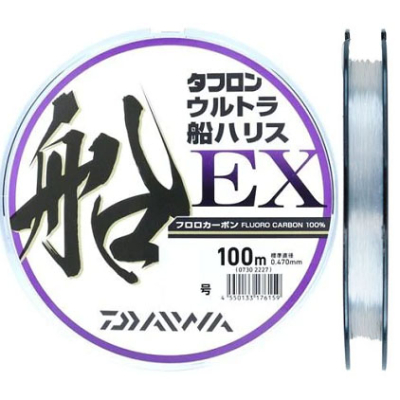 Леска флюорокарбон Daiwa Toughron Ultra Fune Harisu EX 100m 3