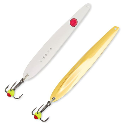 Блесна зимняя Akara Ice Nokka 75 10 гр. цвет Sil/Go