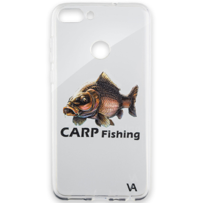 Чехол силиконовый Veduta Huawei P Smart - Carp Fishing