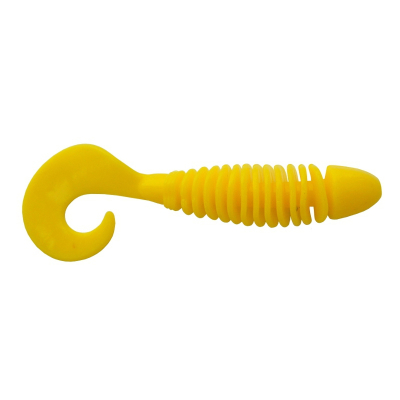 Твистер Mottomo Magic Grub 8см Chartreuse Yellow 5шт.