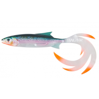 Силиконовая приманка Balzer Shirasu Reptile Shad 15см 15гр. цв. Rainbow Trout (13673 415)