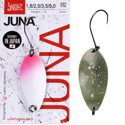 Блесна колеблющаяся Lucky John Juna 30мм 2.5гр. цв. 052