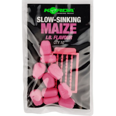 Имитационная приманка Korda Slow Sinking Maize IB Pink медленно тонущая