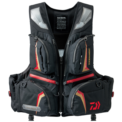 Жилет спасательно-разгрузочный Daiwa DF-3206 BK XL
