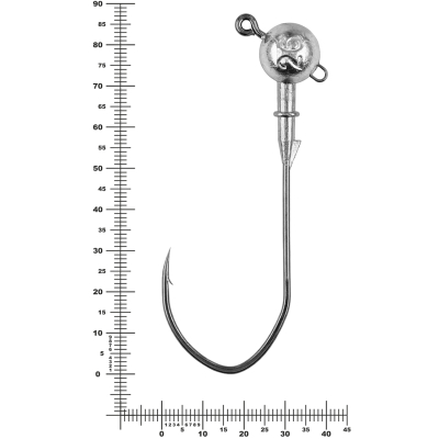 Призёр джиг-головка Stinger Eye Jig 26 гр, кр-к VD-074 №7/0, 3 шт/уп