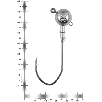 Призёр джиг-головка Stinger Eye Jig 30 гр, кр-к VD-074 №5/0, 3 шт/уп