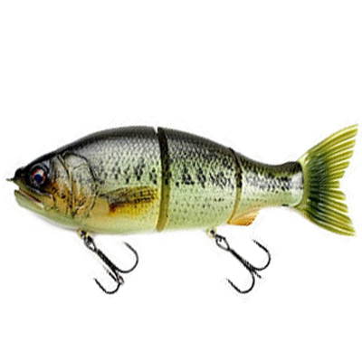 Воблер Gan Craft Jointed Claw Ratchet 184 F 60g #GAN9-Real Puri Bass