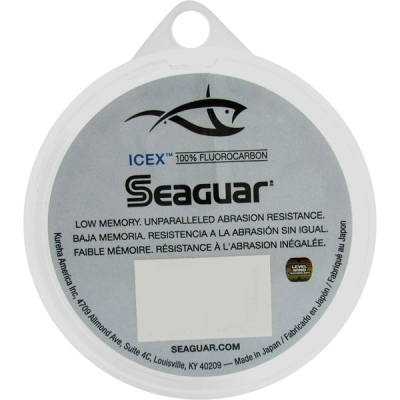 Леска флюорокарбон Seaguar IceX 50yds 45.7m 4lb 0.165мм