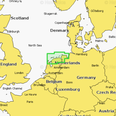Карта Navionics Den Helder-Jadebusen 5G579S2