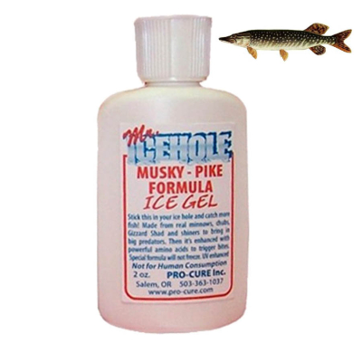 Зимний аттрактант Pro-Cure Mr Icehole Ice Fishing Gel 2 oz. (Musky/Pike)