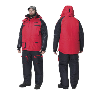 Костюм зимний Alaskan NewPolar красный/черный XL