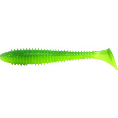 Силиконовая приманка Keitech Swing Impact Fat 5.8" 424 Lime Chartreuse
