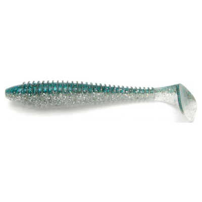 Силиконовая приманка Keitech Swing Impact Fat 3.8" 431 Silver Shiner