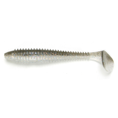 Силиконовая приманка Keitech Swing Impact Fat 3.8" 439 Rainbow Shad