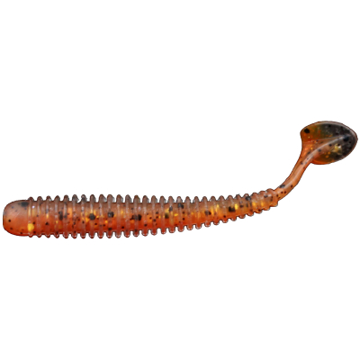 Виброхвост Merega Dancing Worm 75мм 2,5гр. цвет Z06, кальмар (уп.8 шт)