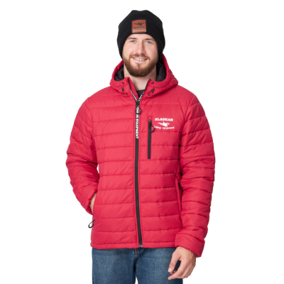 Куртка утеплённая стеганая Alaskan Juneau Red р-р XXXL