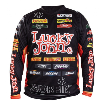 Футболка Norfin & Lucky John чёрн. 04 р.XL (AM-150-XL)