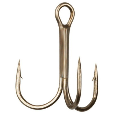 Крючок Gamakatsu Treble Hooks Nickel 13B №12