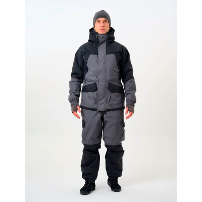 Костюм Triton "Strong Pro" -15 ПК (Таслан, Серо-Черный) р-р 56-58 рост 182-188