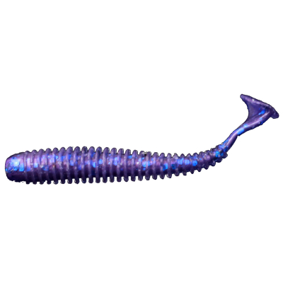 Виброхвост Merega Dancing Worm 50мм 0,7гр. цвет Z025, кальмар (уп.8 шт)