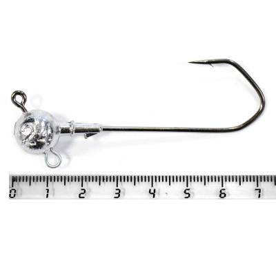 Призёр джиг-головка с ухом для поводка на крючке 6/0 3 шт. 24 гр.