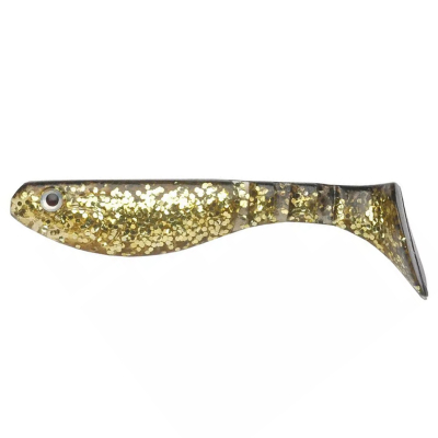 Силиконовая приманка Wake Flexfish 3" цв. GOLDSCALES 160