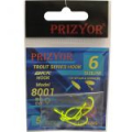 Крючок Prizyor Trout series hook №4 Yellow uv