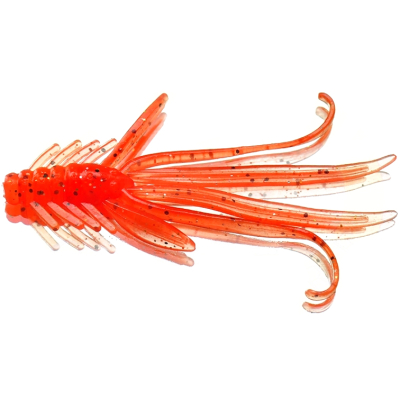 Силиконовая приманка Grows Culture Trout Red Bass 53мм цвет Orange G