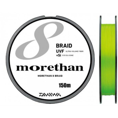 Шнур PE Daiwa Morethan UVF 8 Braid+Si 150m #1.5/24Lb