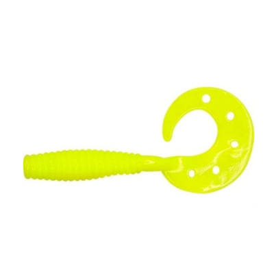 Твистер Dragon Diver 2.5"/6cm 15 шт. YELLOW