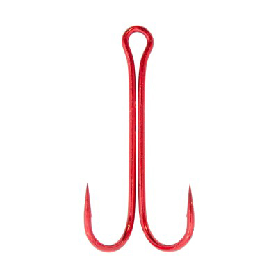 Крючок Flagman Double Hook Long SS Red №1 4шт