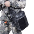Сумка рыболовная "Yaman" Fishing Shoulder Bag, 40х43х10 см, цв. серый камуфляж