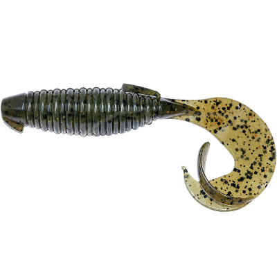 Силиконовая приманка Keitech Flapper Grub 4" цв. #102 Watermelon PP.