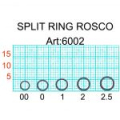 Кольцо заводное Fish Season Slim Ring Rosco, №2. 4,62 мм/6,02 мм, BLACK, тест 12 кг. (уп. 14 шт.)