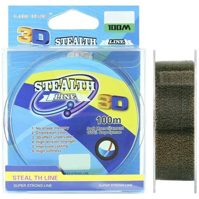 Леска Mifine Stealth Line 3d 100m GK18