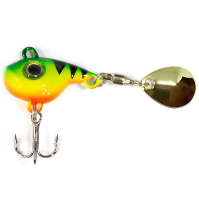 Тейл-спиннер Grows Culture Big Eye Spin 21g цвет # 14