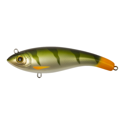 Воблер Джеркбейт Strike Pro Ghost Buster 140 мм 73,6 гр цвет C076 Natural Perch (9927832)