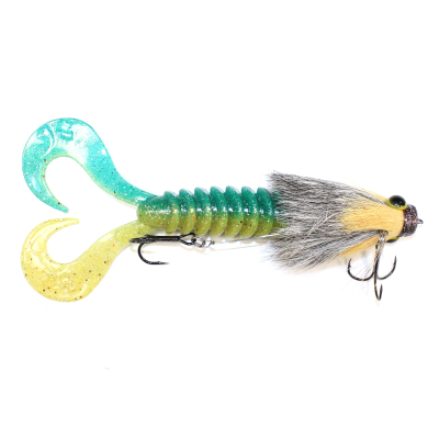 Приманка RSK Fishing MAUS L 18,5mm (диаметр головы) 21см 65г болотно-зеленое тело, песочно-серая голова