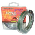 Леска плетеная Kosadaka Super Line PE X4 300м Dark Green 0,18мм, 10,1кг BSLX4-300-DG-018