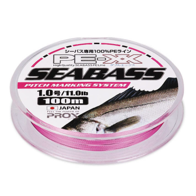 Шнур плетенный Prox SeaBass PE-XX Pitch Marking System 100m 6.0kg 13.2Lb
