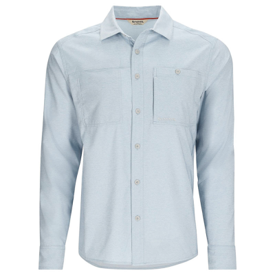 Рубашка Simms Challenger LS Shirt, Steel Blue, XXL