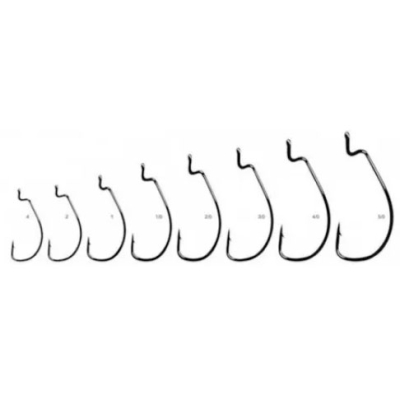 Крючок офсетный Harbor Wind Gap Bass 316, размер 5/0, цвет BC, упаковка 4 штук