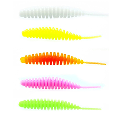 Силиконовая приманка Zombie Bullet (Буллет) mix5x2 (white#01, lemon#03, orange#04, pink#07, chartreuse#13)