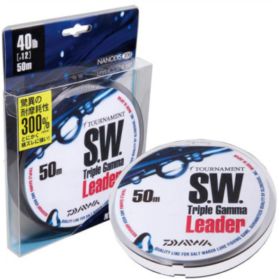 Поводковый материал Daiwa Tournament Triple Gamma SW (0,37мм) - 50м