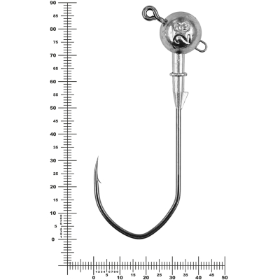 Призёр джиг-головка Stinger Eye Jig 28 гр, кр-к VD-074 №8/0, 3 шт/уп