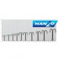 Двойной крючок Hanzo Double Hook Long №2/0 уп.10 шт. (DHL-2/0)