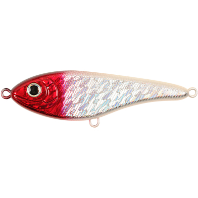 Джеркбейт Strike Pro Buster Jerk Saltwater тонущий  15см  80гр Red Head цв. #C544V