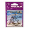 Крючок офсетный Kosadaka B-Soi Worm BN №1 T-0,83mm L-38mm (уп.6шт.) 3027BN-1