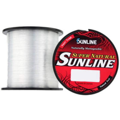 Монофильная леска Sunline Super Natural 600m (clear) #1,0/4LB/0,165mm