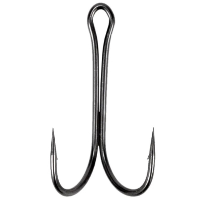 Крючок двойник KOI "Short Double Hook", размер 6 (INT), цвет BN (10 шт.)